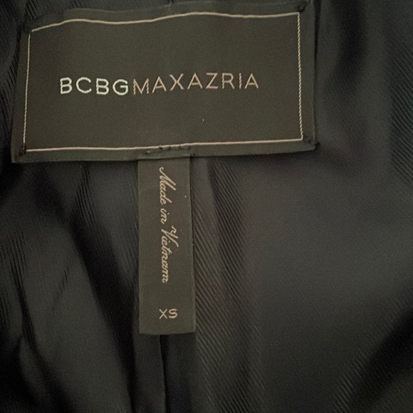 BCBGMaxAzria Royce Double Breasted Military Jacket Navy Size XS - Picture 7 of 8